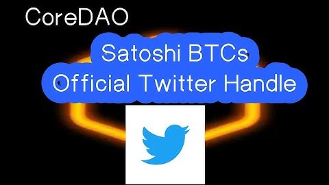 Core DAO Twitter Account #btcstwitteraccount #SatoshiTwitteraccount