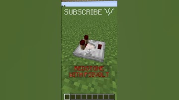 How does the comparator even work? Is it an instrument? | Redstone with PsiVolt #minecraft #redstone
