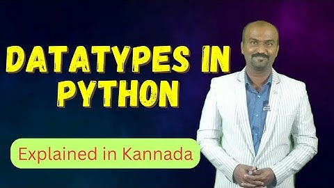 DATA TYPES IN PYTHON | Python Programming | Diploma Cet 2023 | DCET |