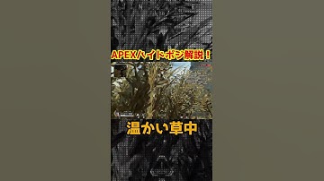 APEXハイドポジション解説！枯れた草の中に #apex #apexlegends #shorts