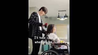 The way he take care of her😭❤️#unforgettablelove #weizheming #huyixuan #cdrama #shorts