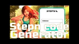 STEPN ACTIVATION CODE GENERATOR | HOW TO GET ACTIVATION CODE | 10.05.2022 WORKING screenshot 1