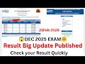(Breaking News) DEC 2025 EXAM Result Big Update Published | IGNOU Exam Result December 2025 🔥🔥