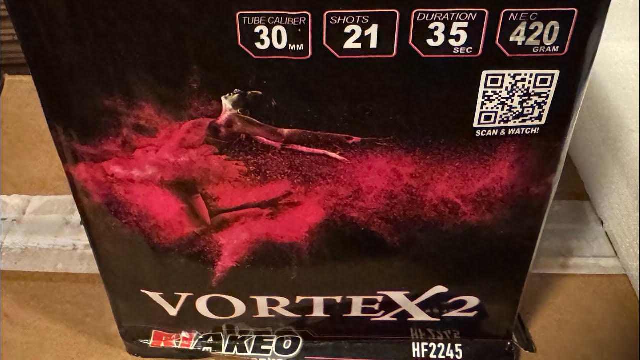 VORTEX 2 - RIAKEO Fireworks HF2245 - YouTube