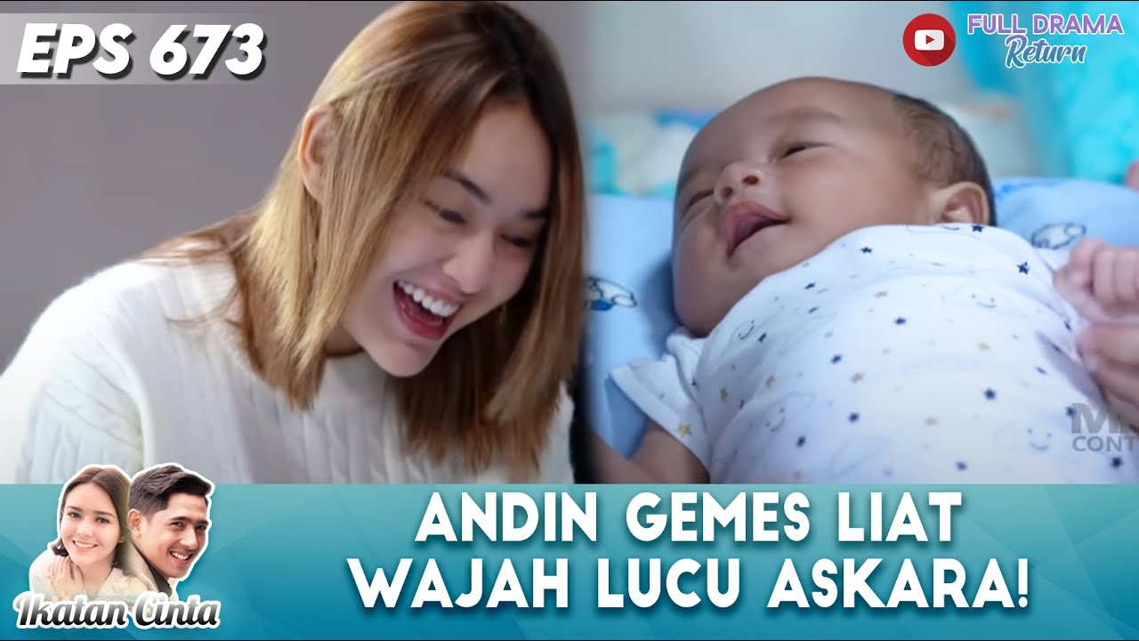 ANDIN GEMES BANGET NGELIAT WAJAH ASKARA MIRIP BANGET MAS AL! - IKATAN CINTA