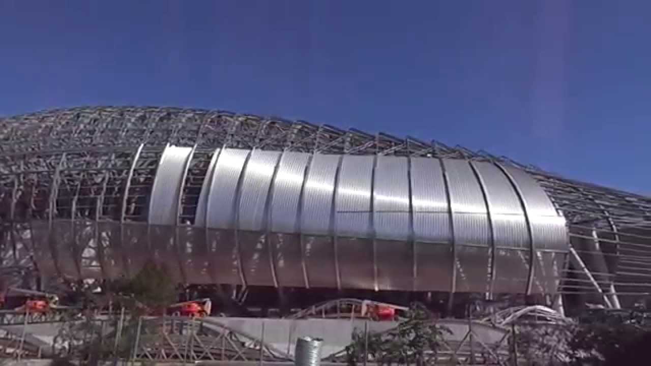 NUEVO ESTADIO FUTBOL MONTERREY / DIC.25.2014 - YouTube