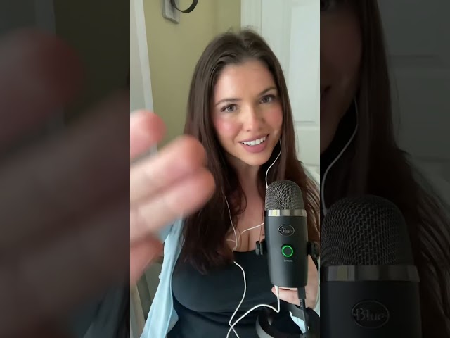 My First ASMR Video!   fluffy mic scratching, whispering words of affirmation, scratching. Relaxing