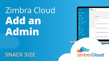 Zimbra Cloud Admin Dashboard Assign Admin Privileges Demo