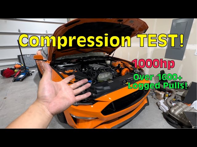 Compression Test….on my 1000hp ESS G3x Mustang 