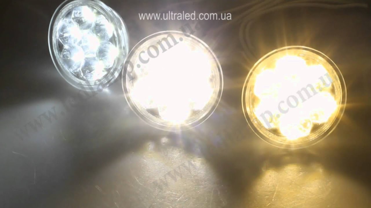 Светодиодные лампы CIVILIGHT MR16-2W рефлекторного типа - YouTube