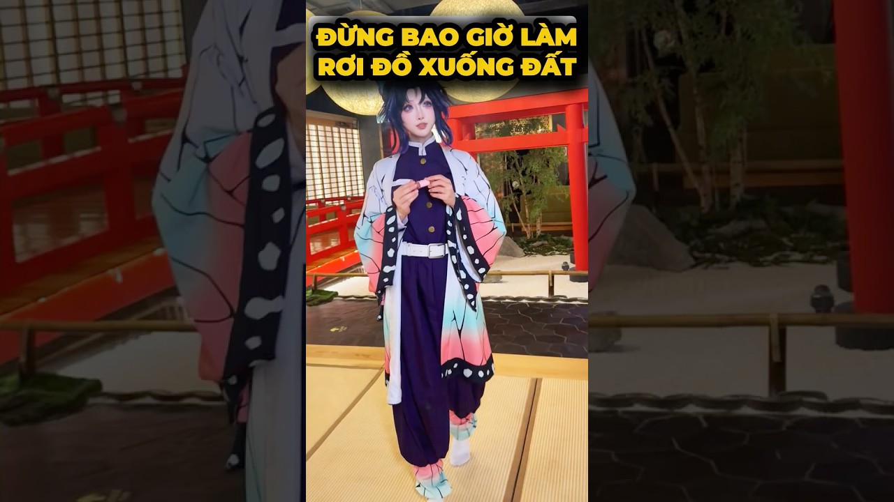 Lí do bạn không nên làm rơi đồ😱 #cosplay #shorts #minnacosplay