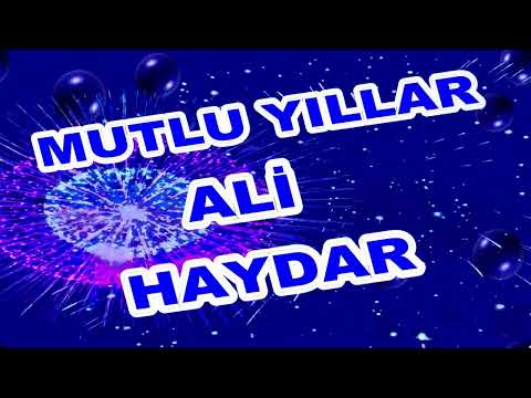 İyi ki Doğdun Ali Haydar İsme Özel Komik Doğum Günü Şarkısı