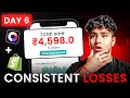 Day 6 of 30 Days Dropshipping challenge || constent losses