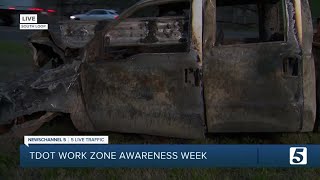 Road workers detail terrifying crashes in work zones