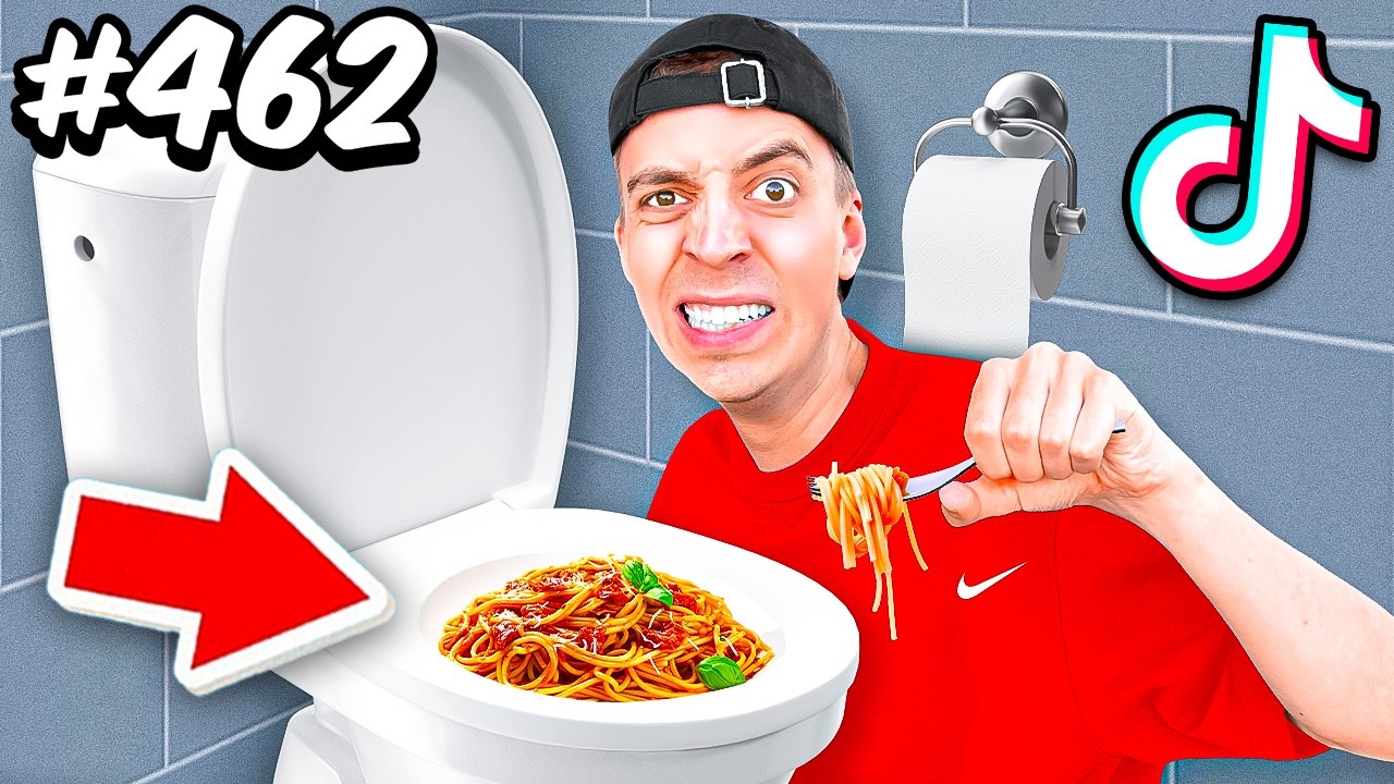 Ich teste 1000 verbotene TIKTOK LIFE HACKS und bin SCHOCKIERT… 😳