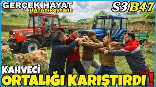 BUZAĞILARIMI MERAYA TAŞIDIM🔸️ABBAS İLE YENİ MUHTAR KAVGA ETTİ🔸️KÖY YANGIN YERİ🔸️FS25 GERÇEK HAYAT