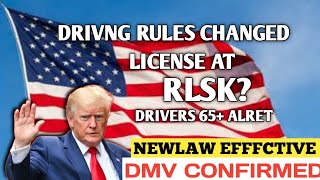 🚨 New USA Driving Rules 2026 – Important Update for Senior Drivers (65+)