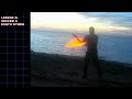 Middle of video