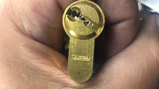 Разборка и вскрытие abus vitess 2000 lock picking