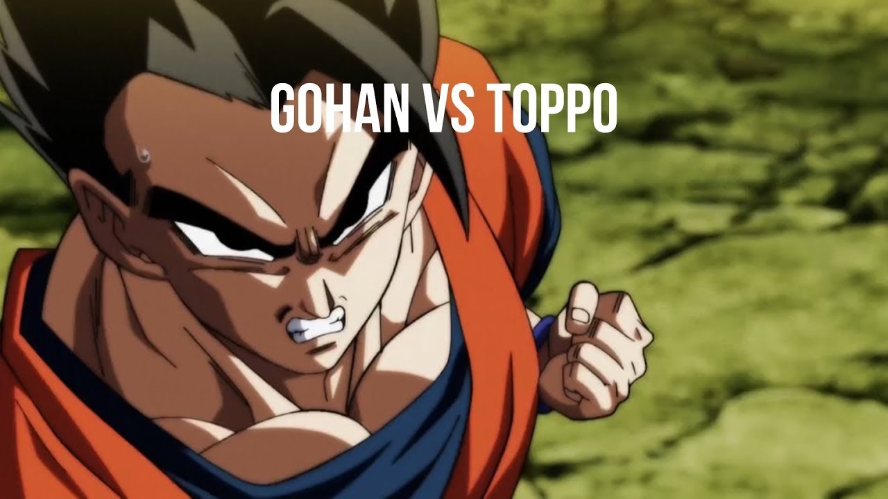 GOHAN VS TOPPO DRAGON BALL SUPER