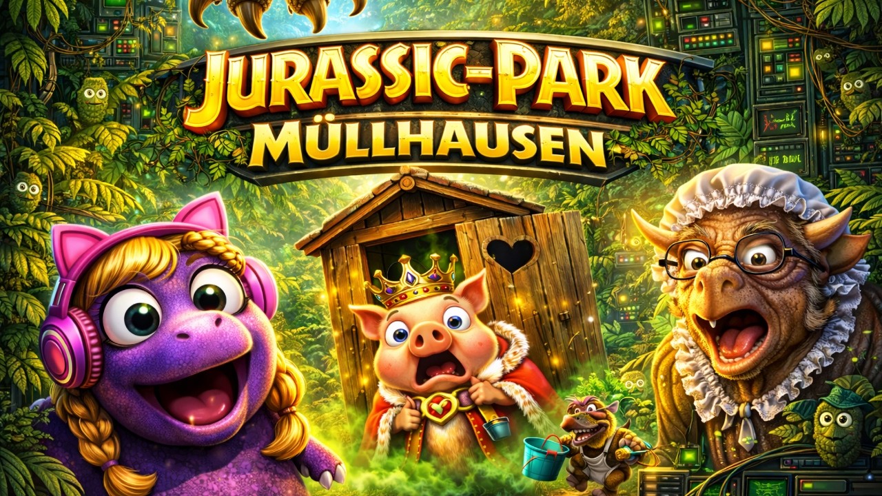 Jurassic-Park Müllhausen Reaction  auf 