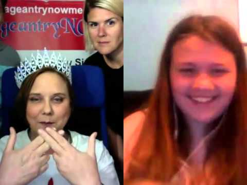 LIVE on YouNow February 11, 2016 Miss Pre Teen Galaxy 2016 joins us