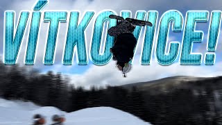 SNOWPARK VITKOVICE (POŘÁDNÝ PŘEKÁŽKY)!🔝🥶