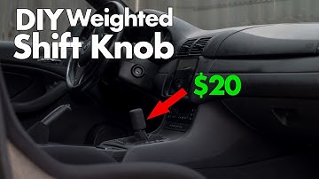 DIY Weighted Shift Knob for Under $20