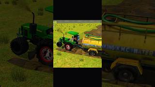 🚜 Tractor King Water Tanker Challenge 😱 | Farming Game Epic Gameplay😍 #desigaming #gaming #shorts