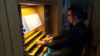 Choral Varié sur le Veni Creator - M. Duruflé - Bart Jacobs cathédrale Bruxelles