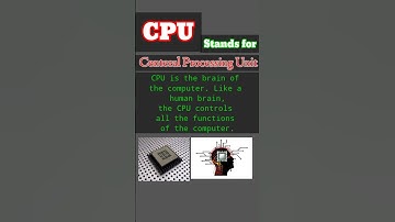 Computer Full Form (Part-1) ~ CPU, RAM, ROM ! Most Commonly Asked Question ! Computer GK #shorts