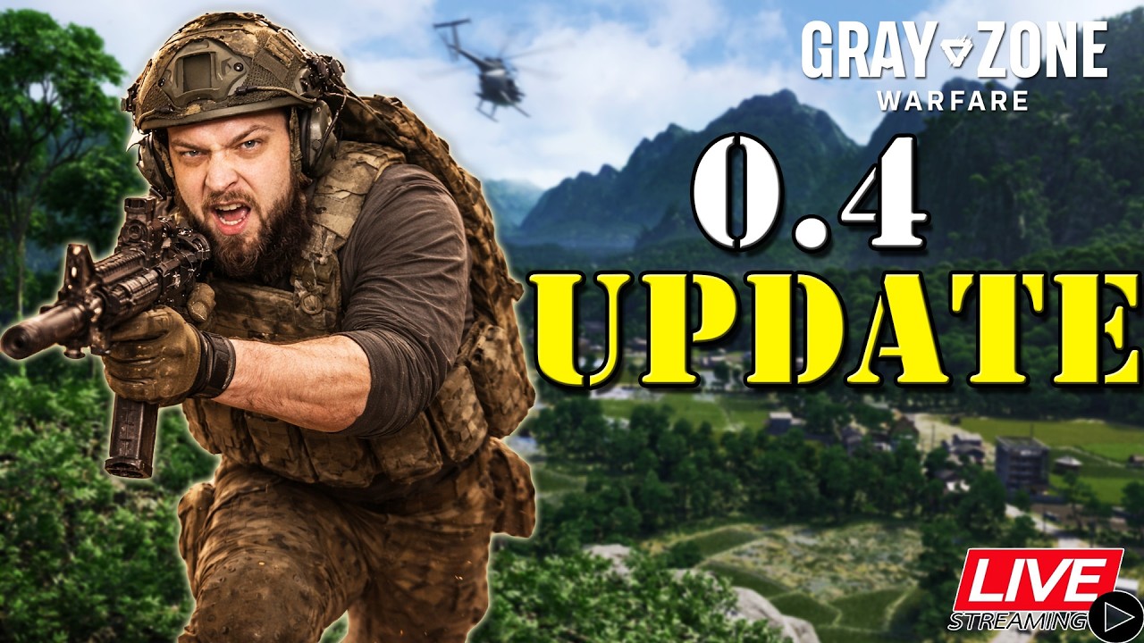 🔴AG01 Deployment | Gray Zone Warfare 0.4 Update🔴