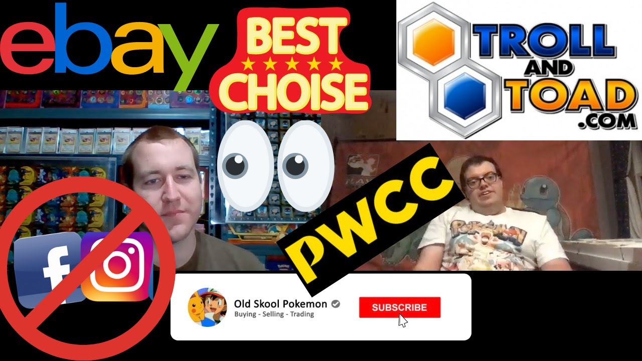 Selling Pokemon eBay vs. Troll&Toad vs. PWCC Best Platforms for