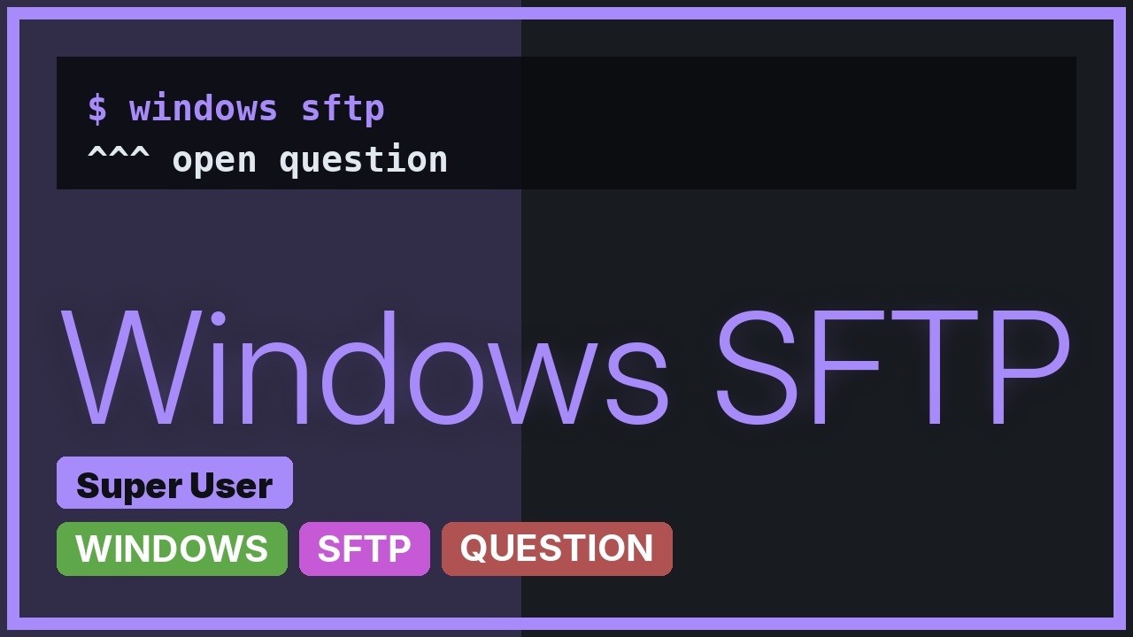 FTP from Linux to Windows server - YouTube
