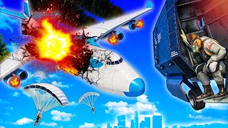 Cargo Plane Gets Attacked... And I Am On It Gta 5