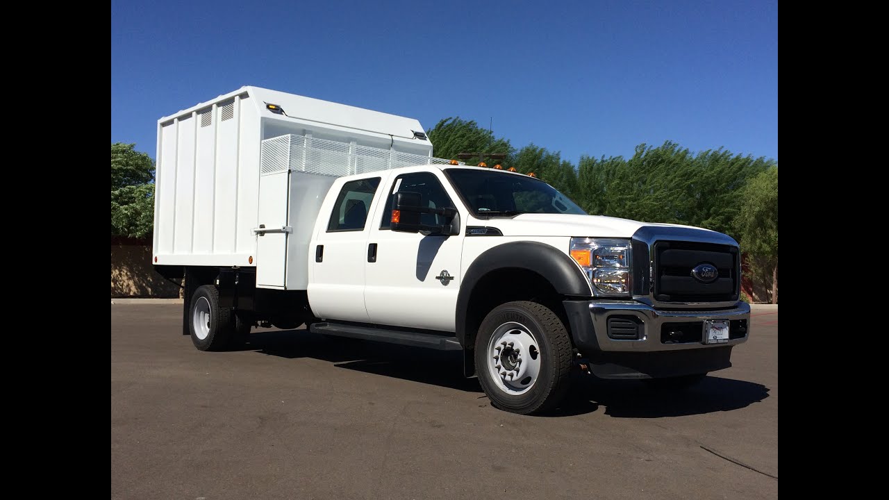 2015 Ford F550 Sun Country Landscaping Dump Bed Walkaround YouTube