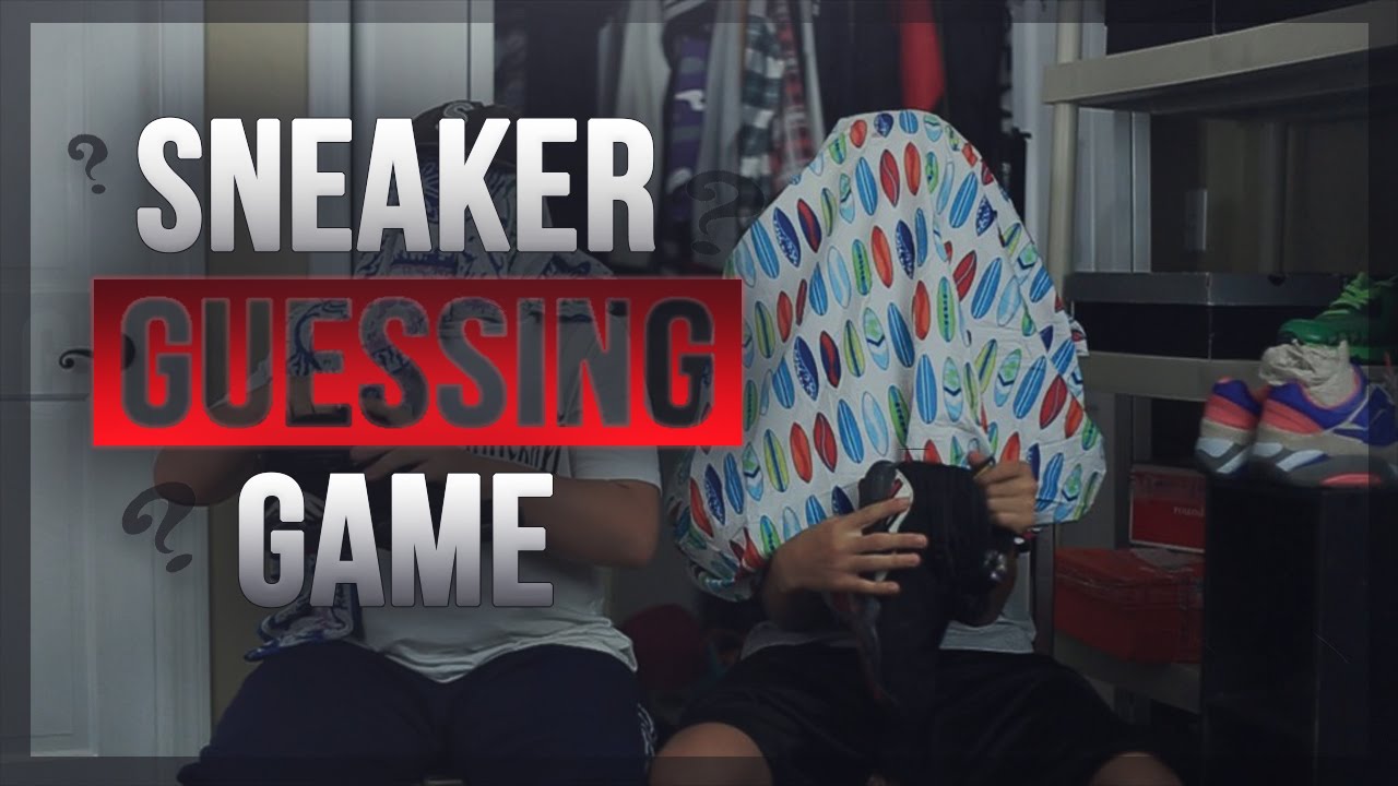 sneaker guessing game