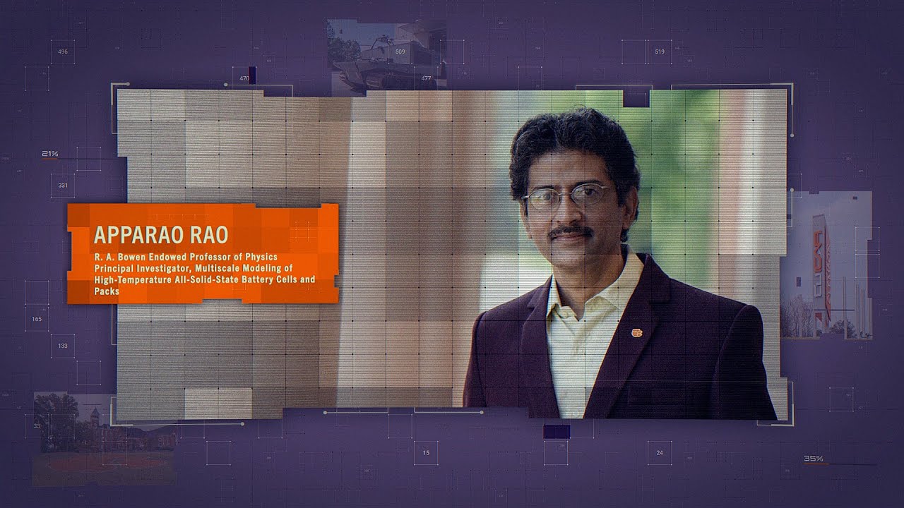 Dr. Apparao Rao & Dr. Morteza Sabet | VIPR-GS | Clemson University ...