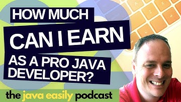 #32 | How Much Can I Earn as a Professional Java Developer | The Java Easily Podcast