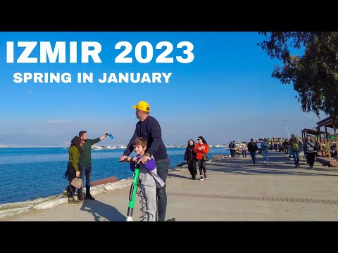 Izmir, 튀르키예 | İNCİRALTI | 도시 산책 4K