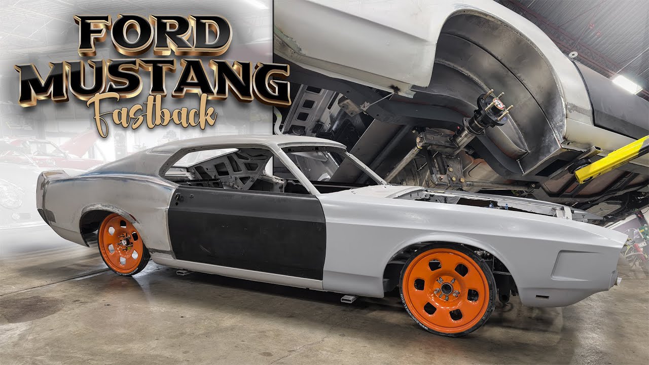 70 Ford Mustang Fastback • Колесные ниши и задние крылья