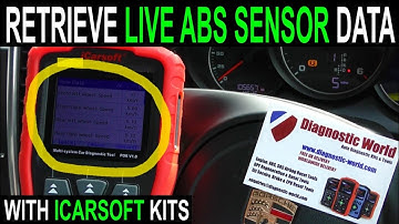 How to get ABS LIVE DATA from your car in 2 minutes.