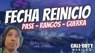 CONFIRMADA FECHA REINICIO DE RANGOS Y PASE TEMPORADA 6 | COD Mobile | Nueva Guerra de Clanes