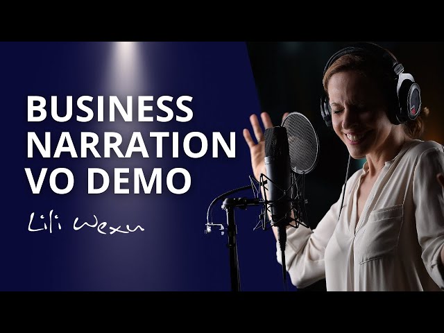 Business Narration Voice Over Demo | Female Voice Over Talent