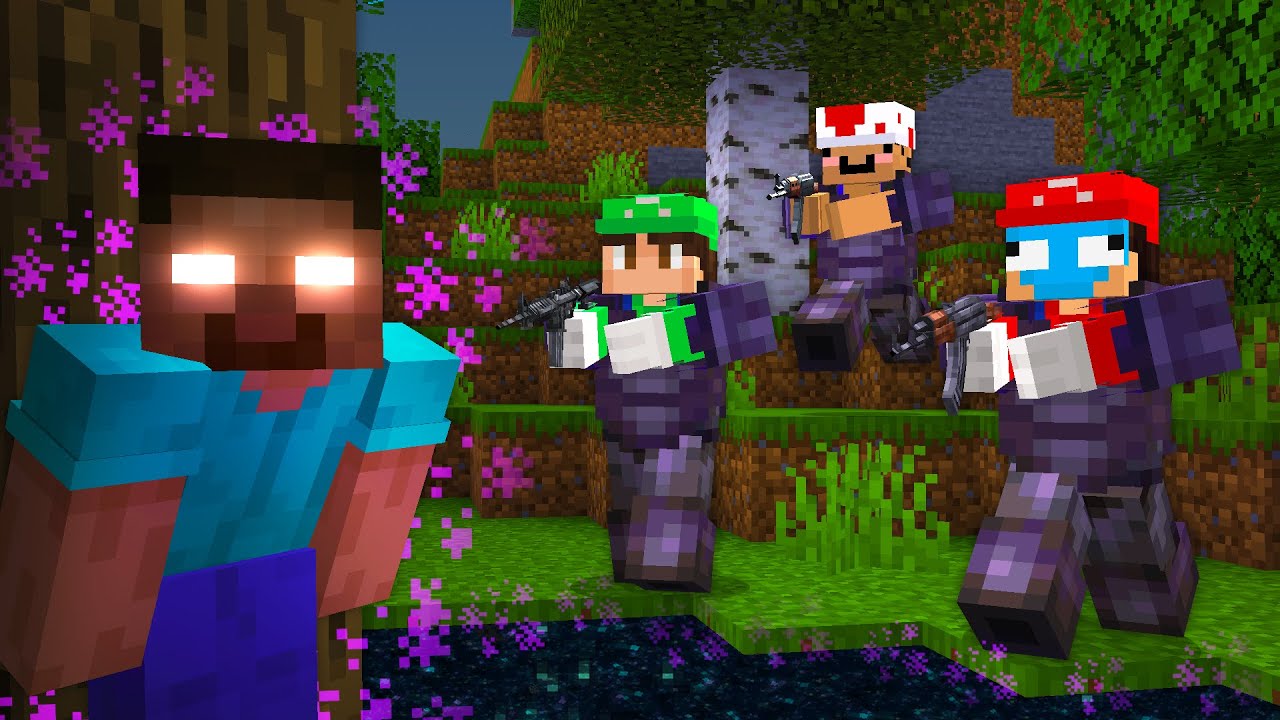 Hunting Herobrine in Minecraft…