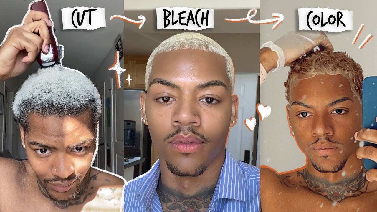 Преображение волос!! НАКОНЕЦ-ТО попробовал новый цвет... прощай платина? 😭 | Тарек Али