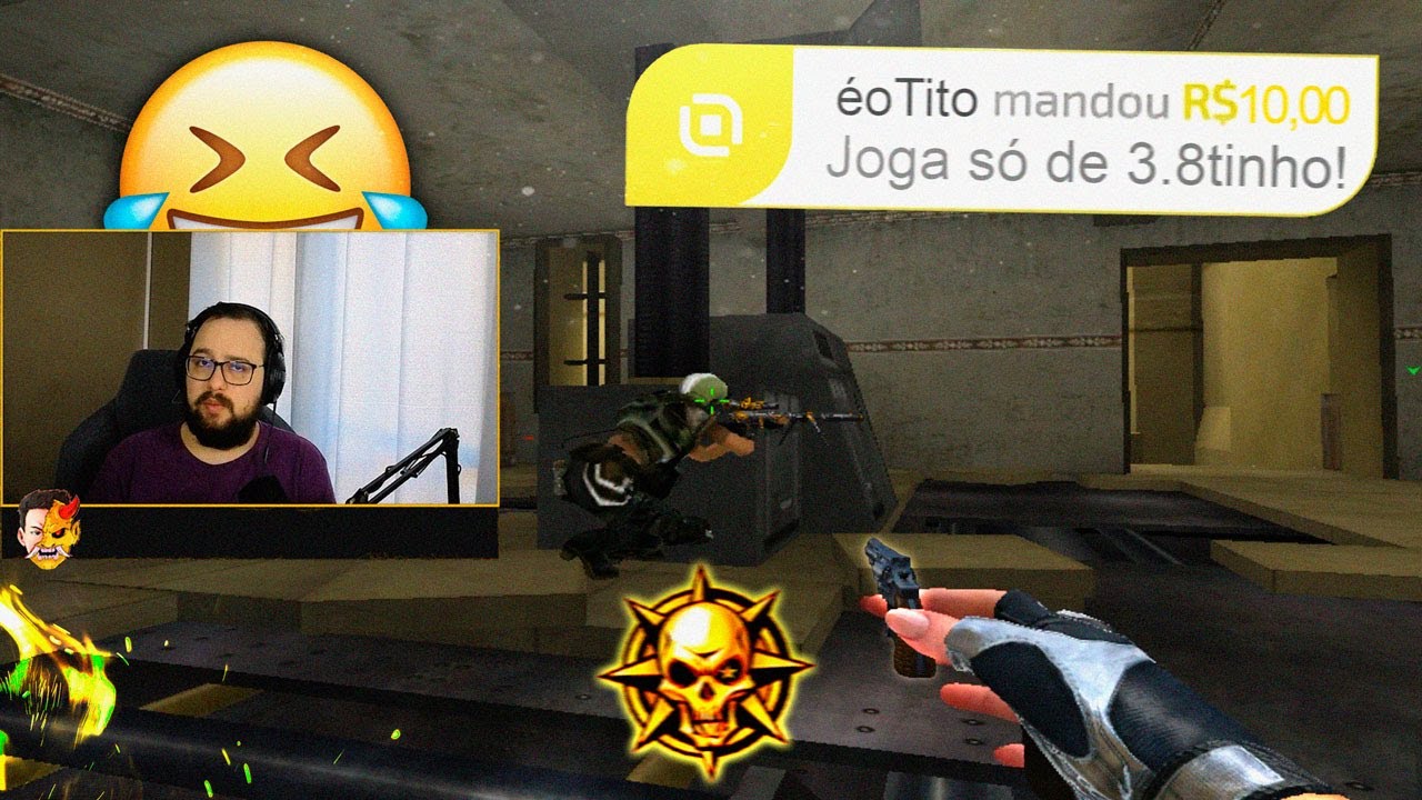 QUEBREI COM A PISTOLA MAIS EXÓTICA DO CROSSFIRE (3.8tinho)! 😱