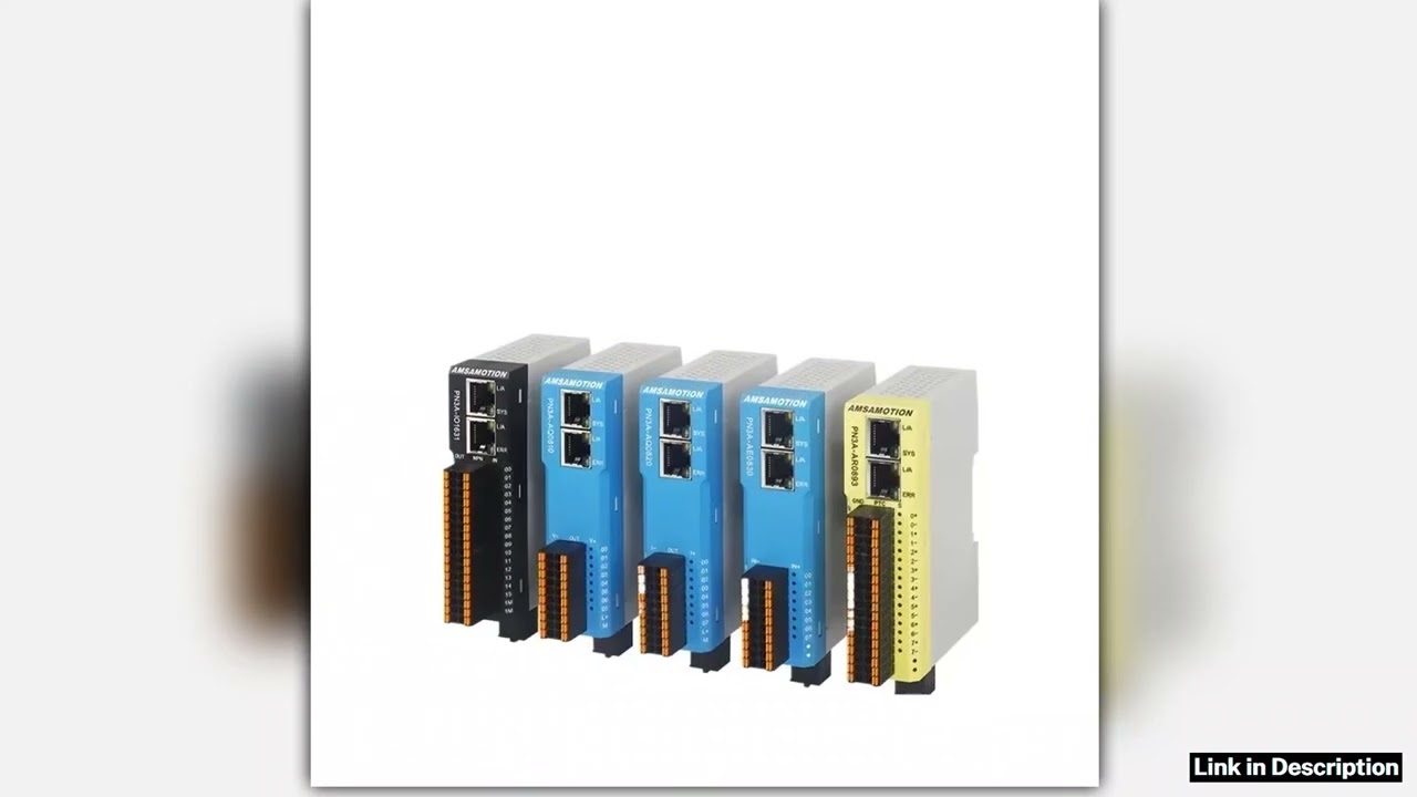 AMSAMOTION Profinet Remote IO Digital Analog Temperature Weighing Acquisition Module PN3A Input Out