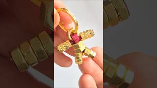 Iron Man Inspired Paracord Hex Nut Key Fob 🔩🔥 | DIY Tutorial