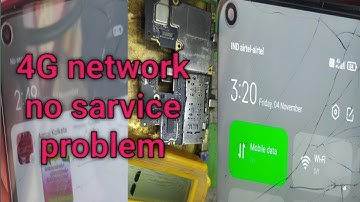 Redmi note 9 4G network no sarvice problem solution